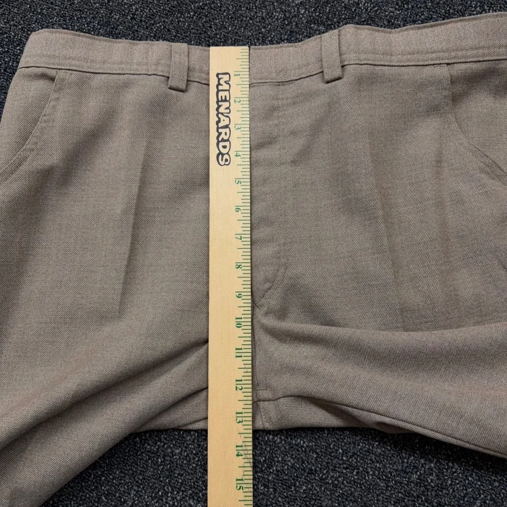 Vintage Levis Sportswear Classics Mens Tan Wool‎ Blend Trousers Made in UK 38x34